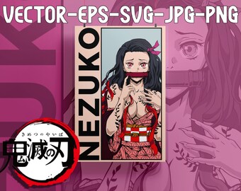 Kimetsu No Yaiba : Nezuko Svg 1