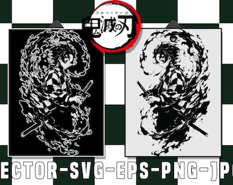 Kimetsu No Yaiba : Tanjiro kamado Svg
