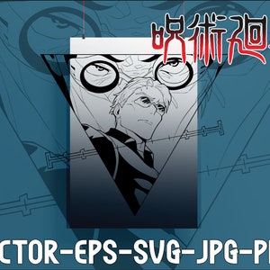Jujutsu kaisen Kento Nanami SVG