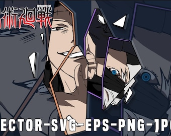 Jujutsu kaisen : GOJO X GETO Svg