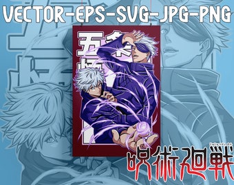 Jujutsu kaisen : Gojo Svg