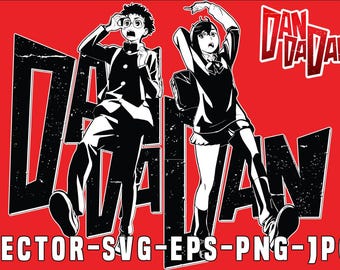 Okarun x Momo Ayase SVG