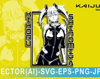 Kaiju 8: Kikoru Shinomiya-svg