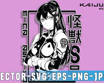 Kaiju 8: Mina Ashiro-svg