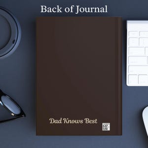 Funny Dad Journal, Wisdom and Advice for Kids, Dad's Life Lessons Notebook, Keepsake for Children, Dad's Words of Wisdom Gift, Humorous image 2
