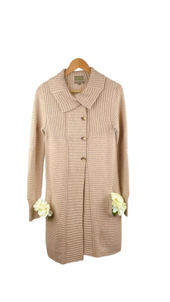 Cashmere wool long  cardigan, button up cardigan, 