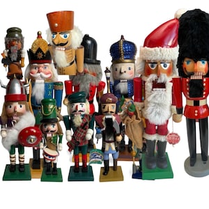 Vintage Hand made NutCrackers, Steinbach Volkskunst Nutcracker: Collectible Hand-Painted Chef