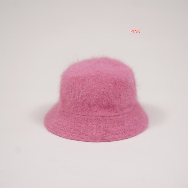 Fur Bucket Hat Etsy