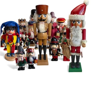 Vintage Hand made NutCrackers, Steinbach Volkskunst Nutcracker: Collectible Hand-Painted Chef