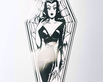 Vampira - Foil Art Print