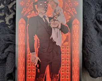 Boogeyman- Gothic Art- Art Print