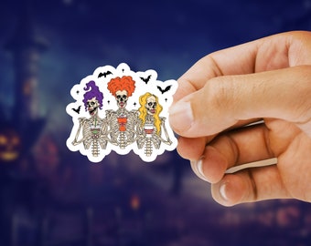 Sanderson Sisters Vinyl Decal, Halloween, Hocus Pocus Sticker