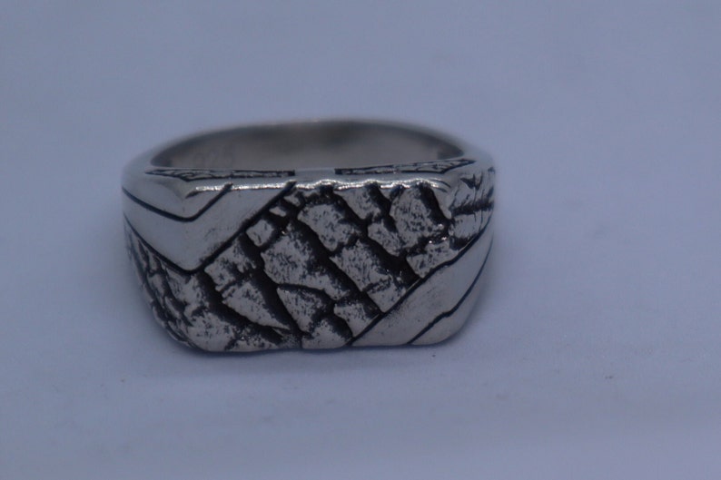 Oxidized Ring, Mens Ring, Ring, Wedding Band, Silver