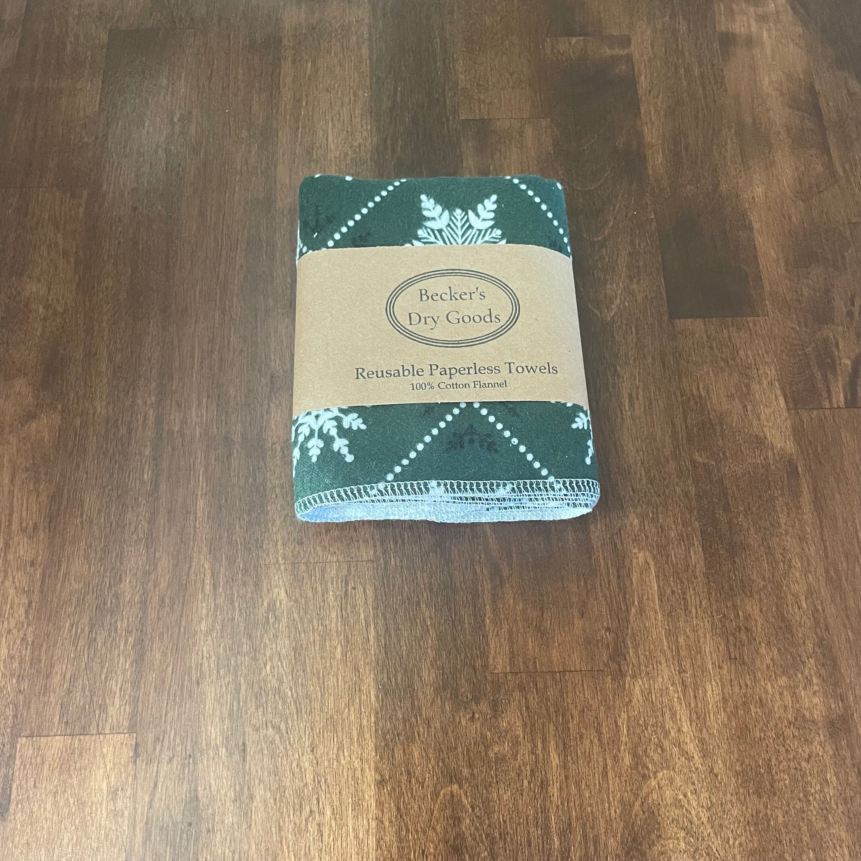 Reusable Paperless Cloth Towels, Eco Friendly Kitchen, Paper Towel