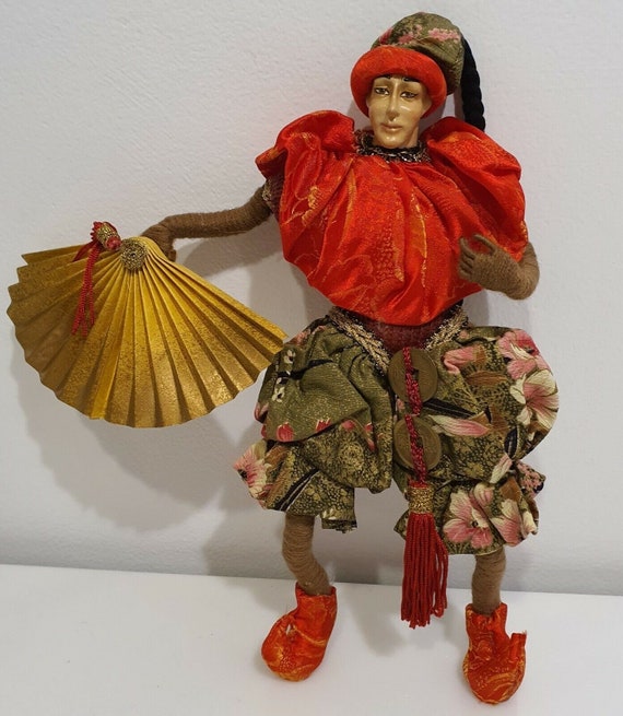 Chinese Jester Doll Same Factory of Vintage Katherine's Etsy