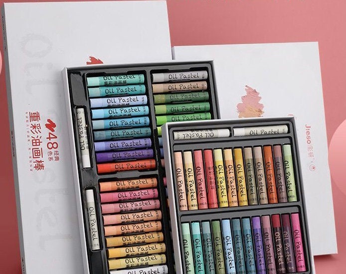 Top Series Oil Pastels 50 Colors Oil Pastels Box Set Student - Temu