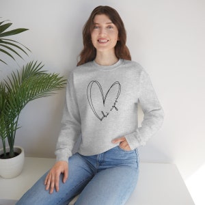 Ba Ngoai Heart Sweater, Gift for grandmothers, gift for grandma, christmas Sweater Shirt, Fall Shirt