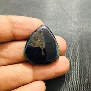 100% Azurite Malachite Cab Top Quality Azurite malachite Gemstone Natural Azurite malachite cabochon loose stone For Jewelry making 33cts