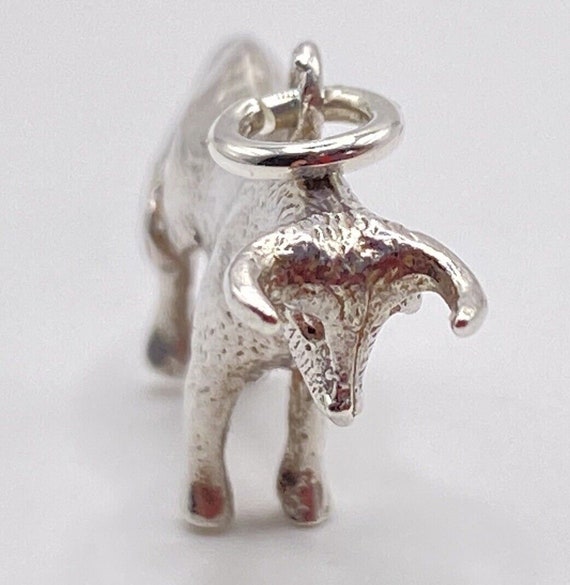 Sterling Silver Spanish Matador Charm and Bull Ch… - image 4
