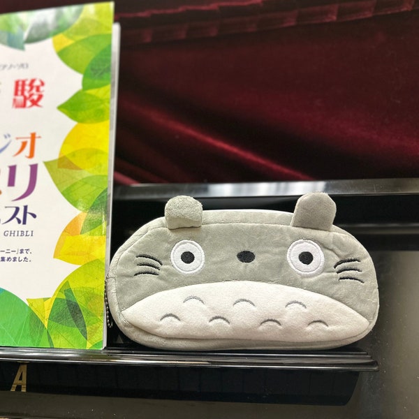 Super cute Totoro penciled case from Ghibli studio.