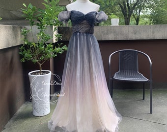 Two Piece Purple Homecoming Dress With Beaded Top main image 1