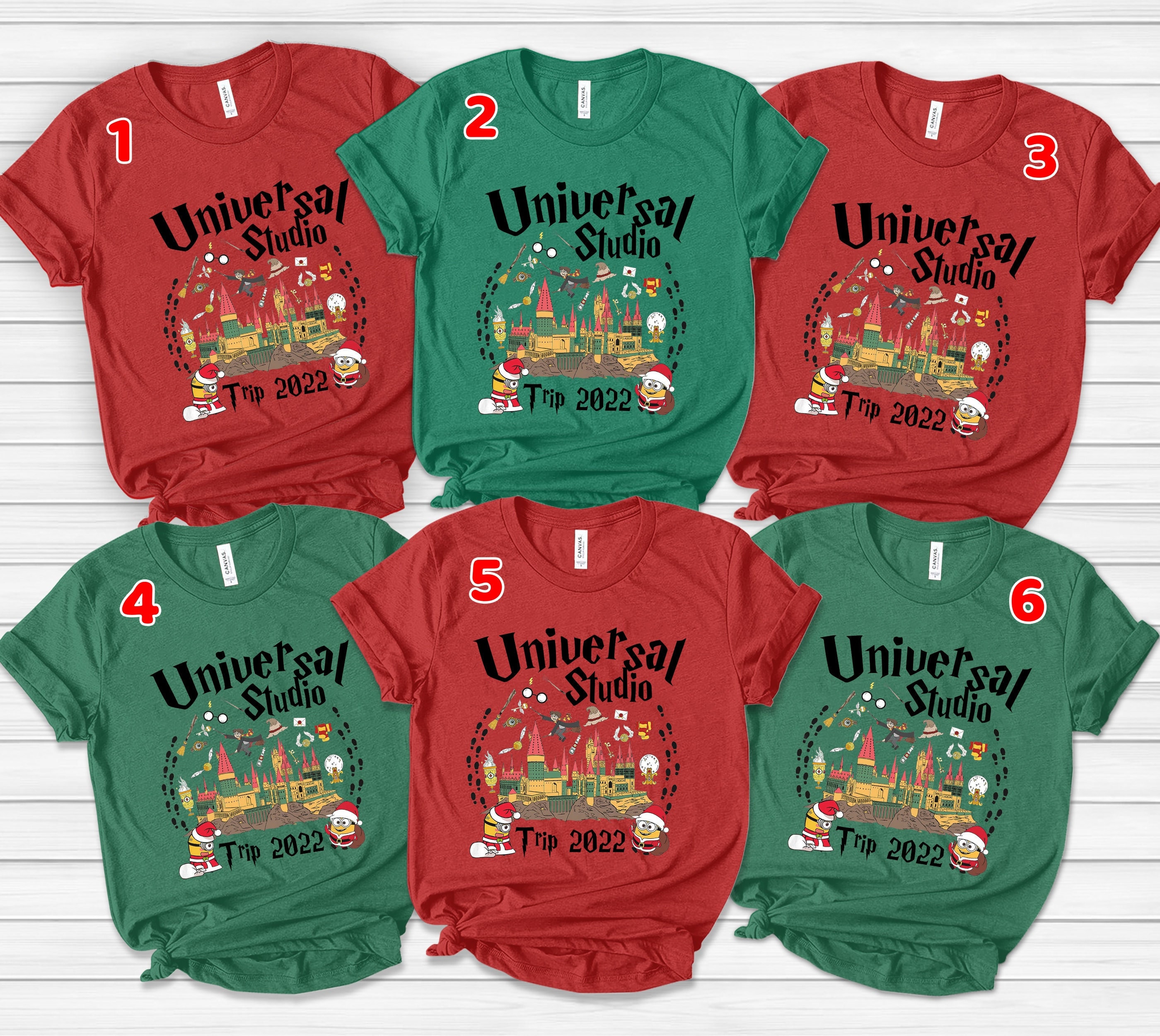 Universal Studios Christmas Shirt/christmas Universal Studios Etsy