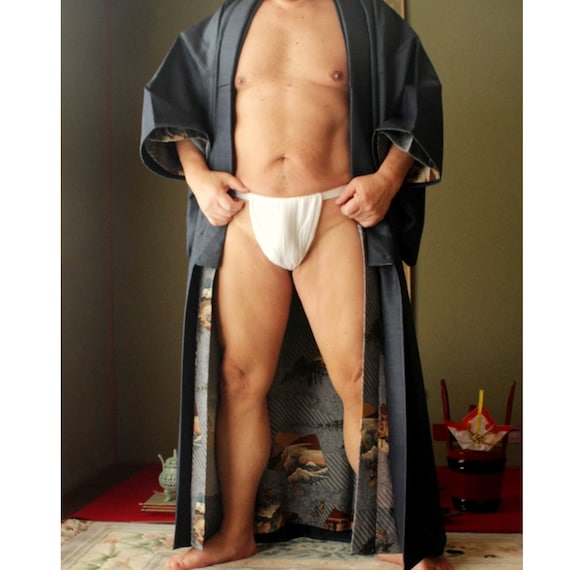 Indian Traditional Underwear Langot (loincloth) 100% Cotton Black