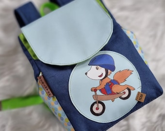 eBook children's backpack firleFUN, kindergarten - backpack, pattern and instructions