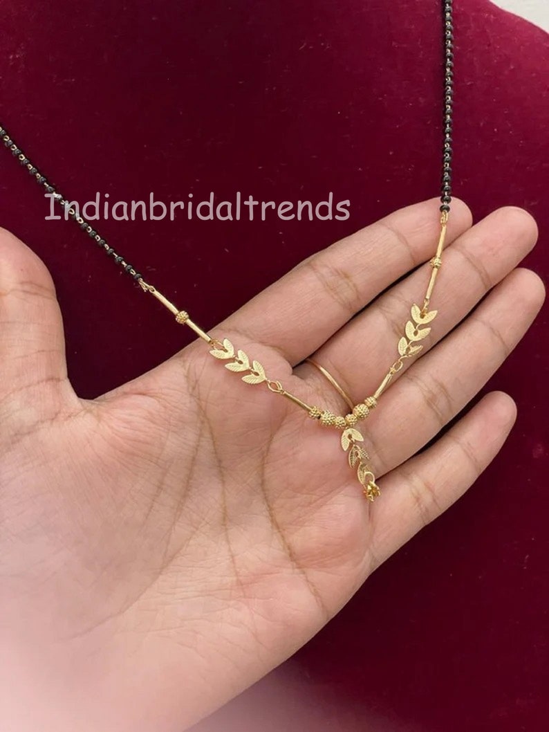 Mangalsutra/gold Mangalsutra Chain/mangalsutras/karimani Sara/indian