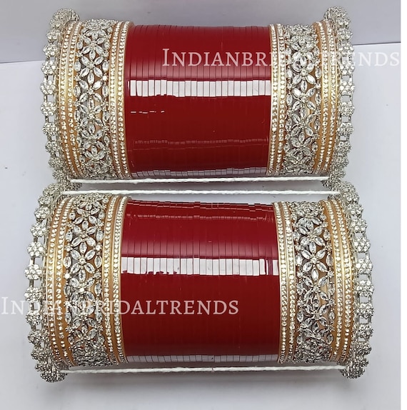Punjabi Bridal Wedding Chura Indian Wedding Chura Traditional
