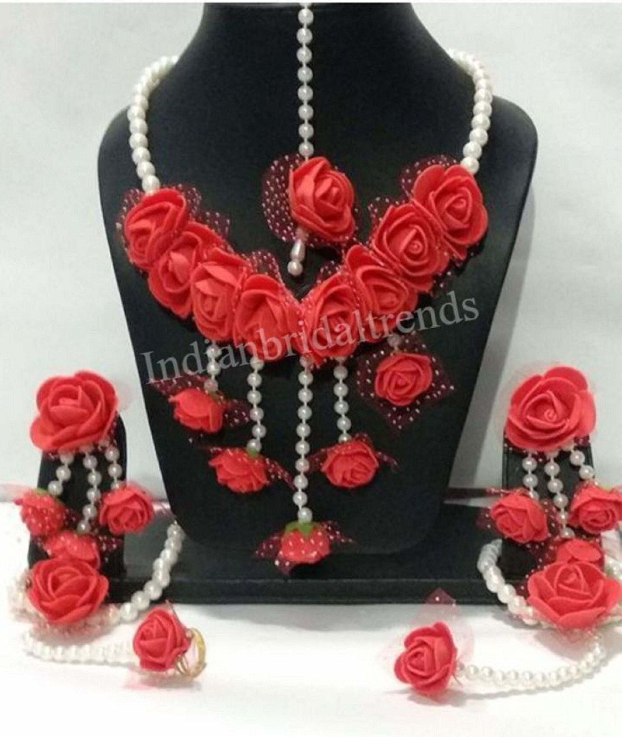 Floral Jewelry haldi Jewelry mendhi Jewelry mayoon Jewelry yellow