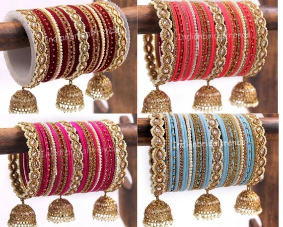 Churi with hotsell jhumka