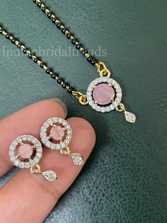 Cz mangalsutra hotsell pendant