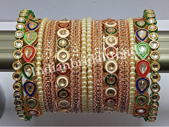 Rajwadi bangles best sale