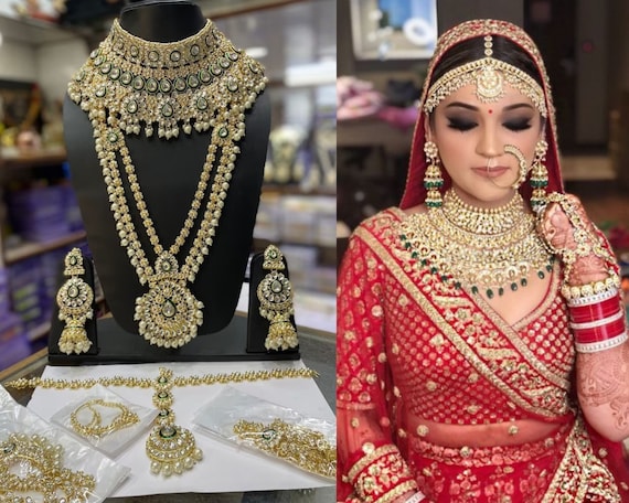 Latest wedding jewellery clearance set