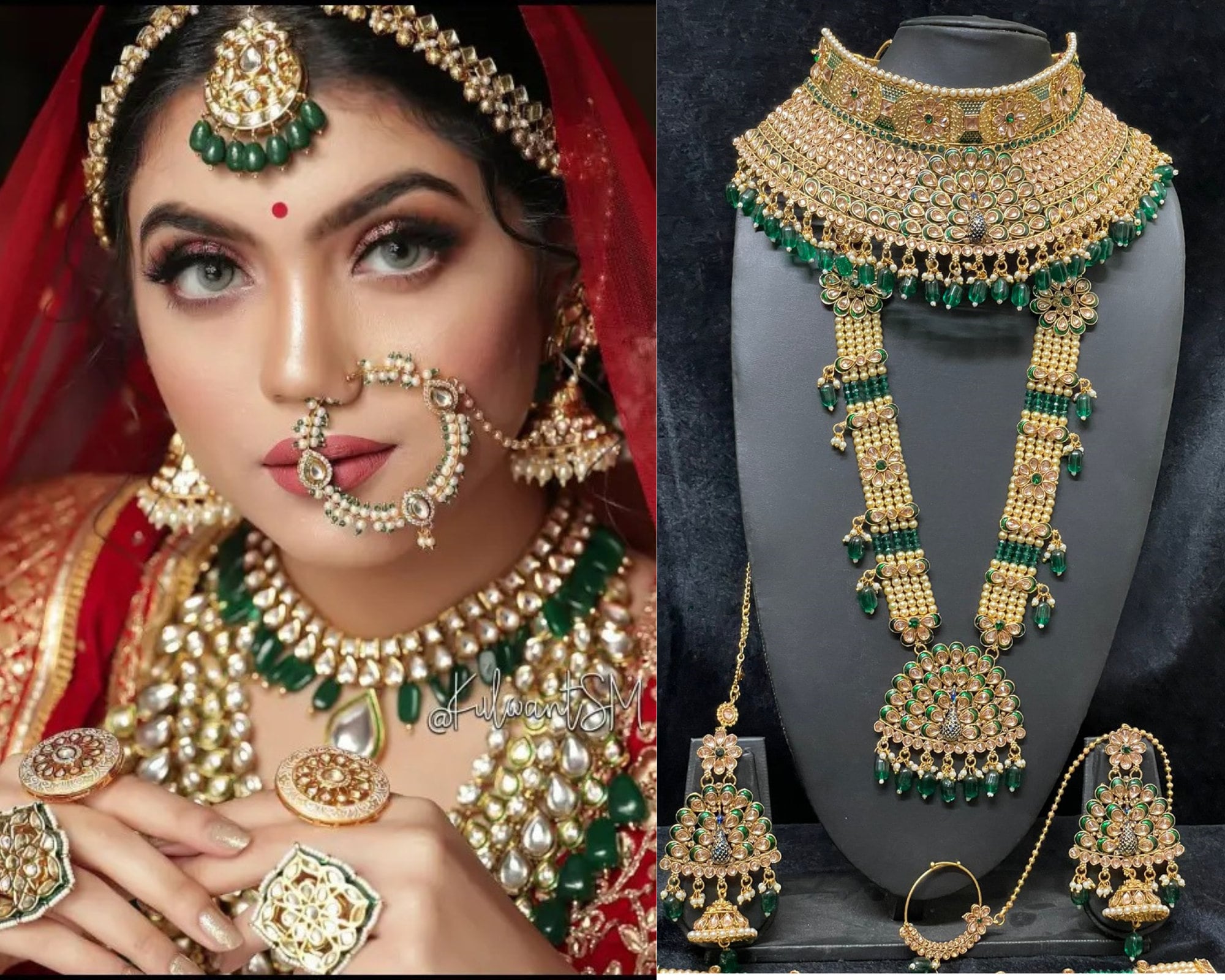 Dulhan jewelry set deals