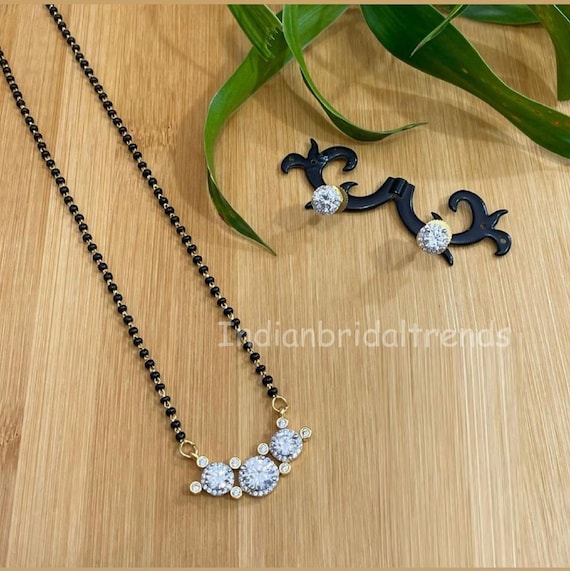 Gold plated mangalsutra clearance online