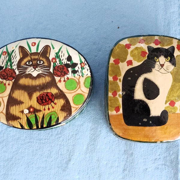 Cat Trinket Box Etsy