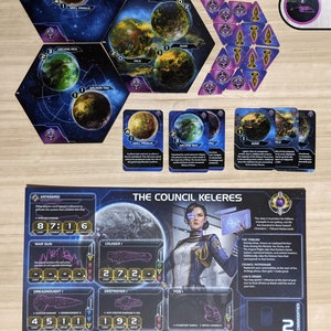 Twilight Imperium Codex III Vigil: Combo Pack for The Council Keleres