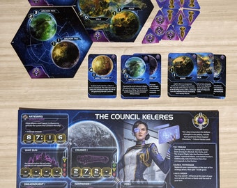 Twilight Imperium Codex III Vigil: Combo Pack for The Council Keleres