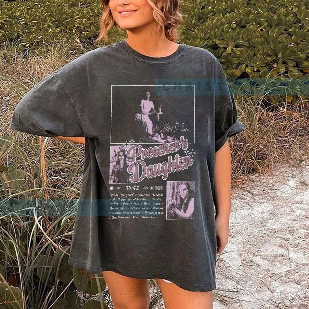 Ethel Cain Tour Gift Hoodie - Unisex Black Fan Merch Sizes S To 3XL 2 thumbnail image