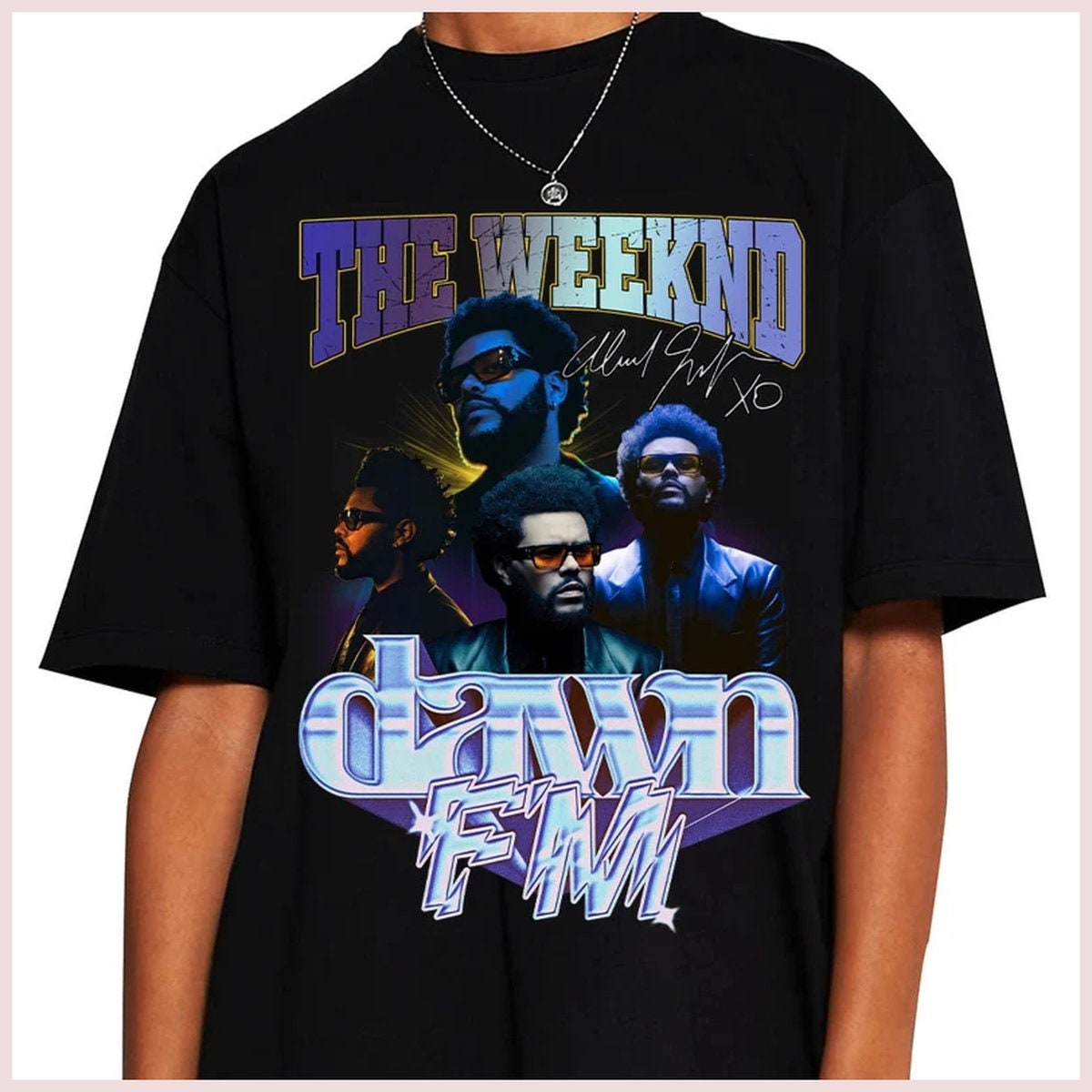 Discover Weeknds After Hours Til Dawn Tour T-shirt, Dawn Fm Gift For Fans Thirt, 90s Vintage T-Shirt