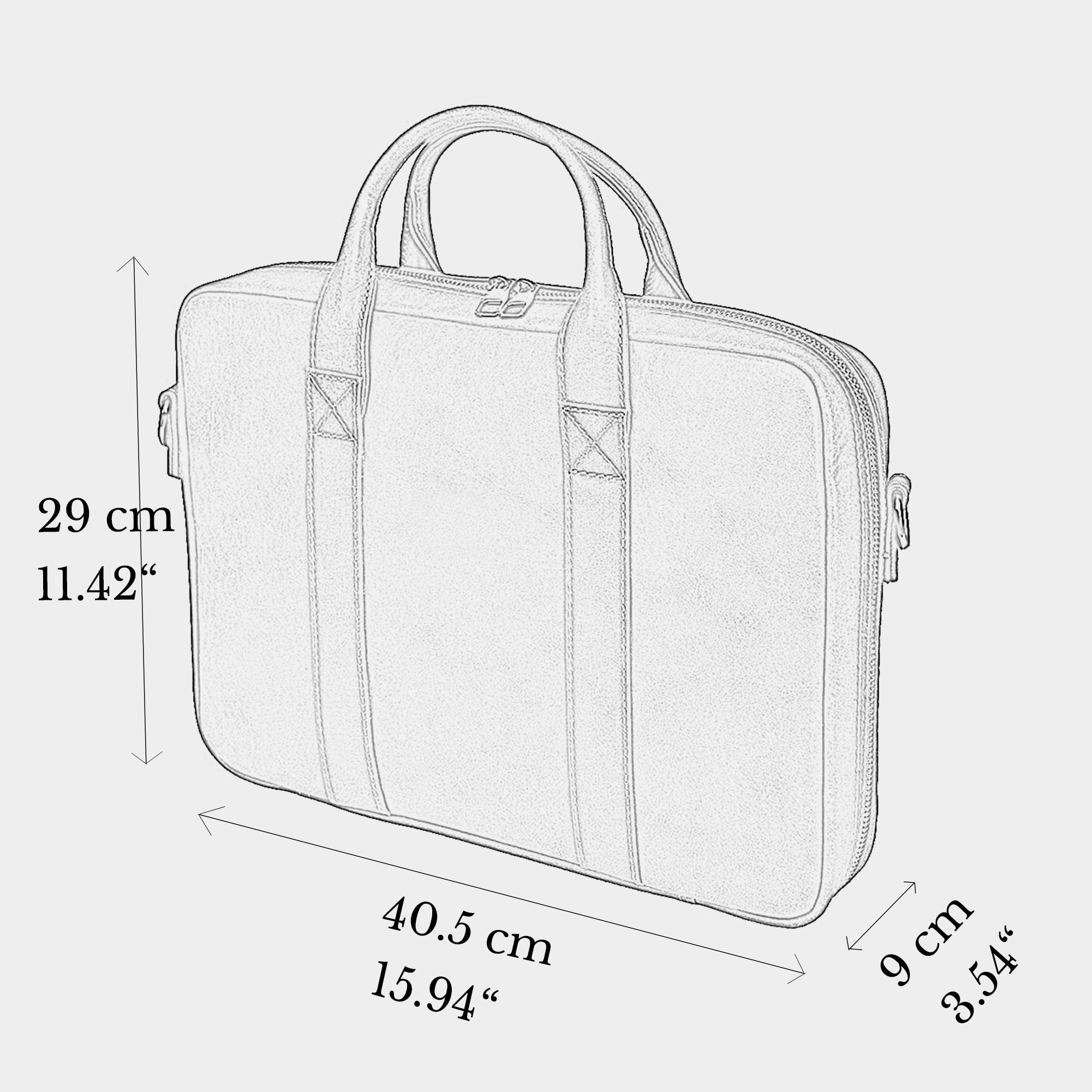 Leather Briefcase, Leather Laptop Bag, Custom Laptop Bag, Lawyer Gift