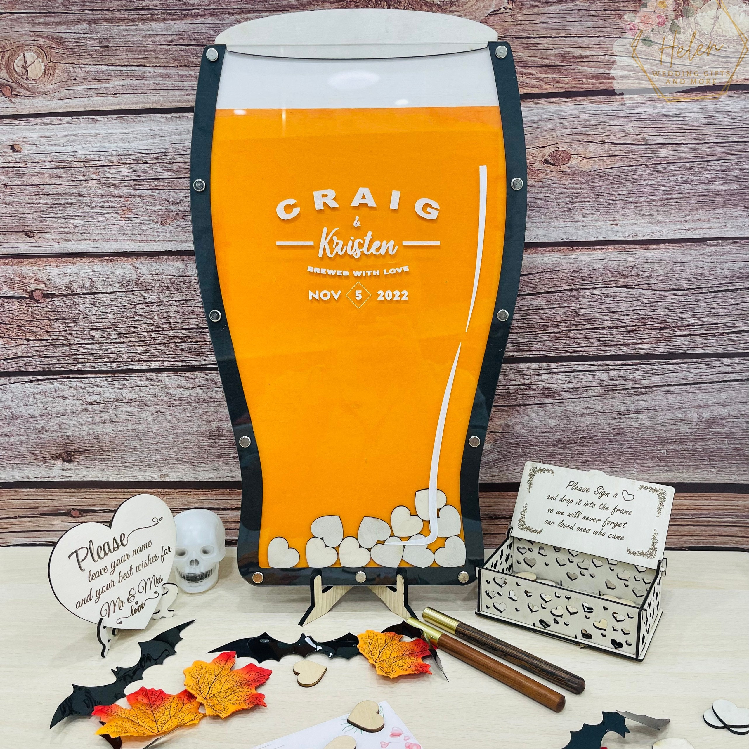 Beer Glass Guestbook