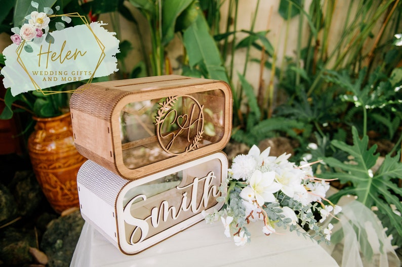 Memory Box Keepsake Box Personalized Card Box Wedding Card - Etsy