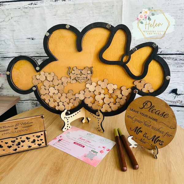 Mickey Guest Book - Etsy