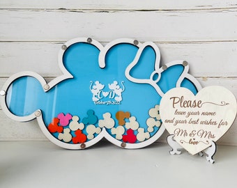 Guest book wedding alternative, Alternative guest book, wedding guestbook, Wedding guestbook alternative sign, Guest book Wedding Drop Box