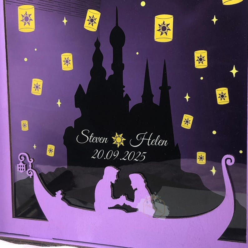 The box is shown with a lock and key, emphasizing its security.

The image captures the magical and romantic feel of the product's design.