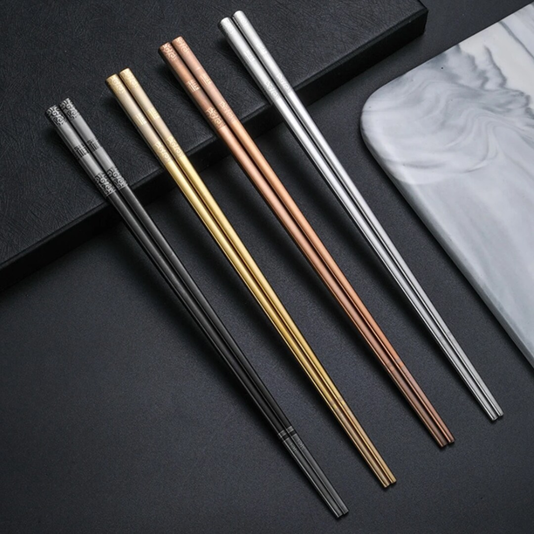 1 Pairs Chopsticks Set Japanese Chopsticks, Korean Chopsticks and Spoon