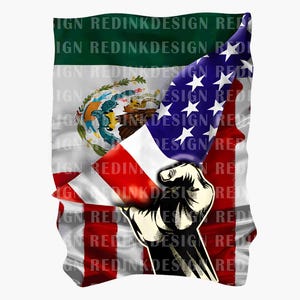 Mexican American Png, Mexican Flag Png, USA Flag Png, American Flag, Mexican Patriotic Png, Independence Day Png, Mexicana Latino Pride Png